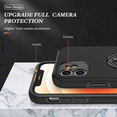 iPhone 12 Mini sormirengas tukijalustan hybridikotelo