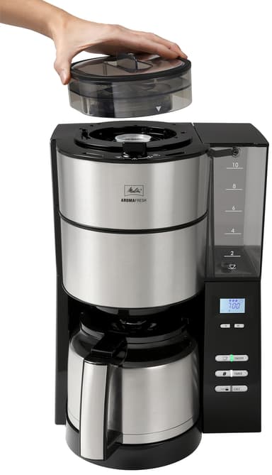 Melitta AromaFresh RWT Therm kahvinkeitin MEL22225 (teräs/musta)