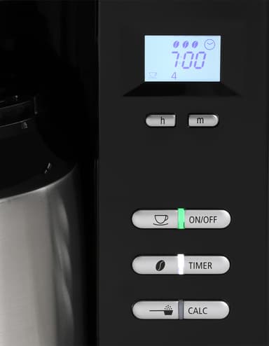 Melitta AromaFresh RWT Therm kahvinkeitin MEL22225 (teräs/musta)