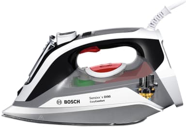 Bosch Sensixx'x DI90 höyrysilitysrauta (musta/valkoinen)