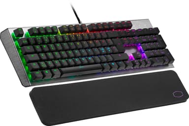 Coolermaster CK550 V2 mekaaninen pelinäppäimistö (punaiset kytkimet)