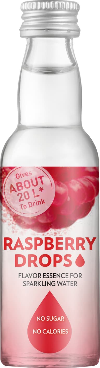 SodaStream kivennäisvesimaku (vadelma)