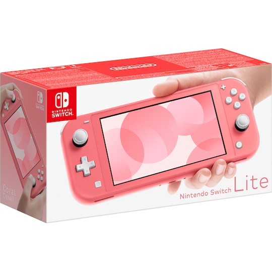 Nintendo Switch Lite EU pelikonsoli (koralli)