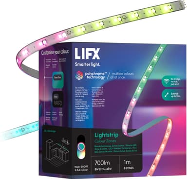 LIFX Z LED älyvalonauha 6324986 (1m)