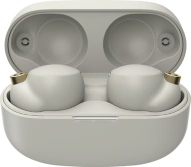 Sony WF-1000XM4 täysin langattomat in-ear kuulokkeet (hopea)