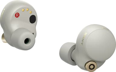 Sony WF-1000XM4 täysin langattomat in-ear kuulokkeet (hopea)