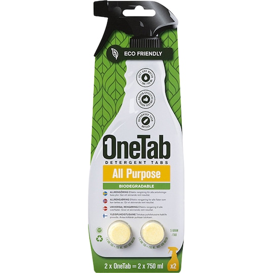 OneTab puhdistuskapselit ONETAB57 (yleiskäyttöön)