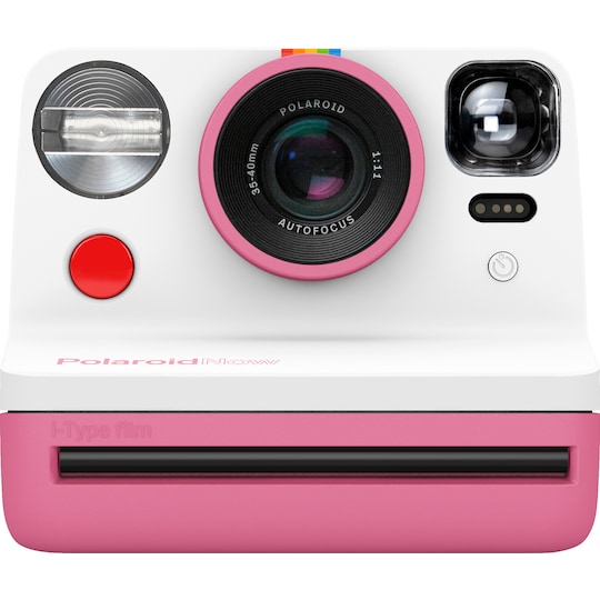 Polaroid Now analoginen kamera (pinkki)
