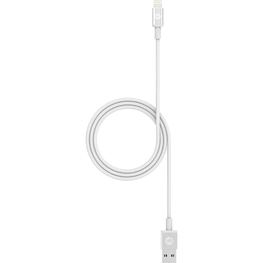 Mophie USB-A - Lightning latauskaapeli 1 m (valkoinen)