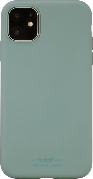 Holdit iPhone 11/XR suojakuori (Moss Green)