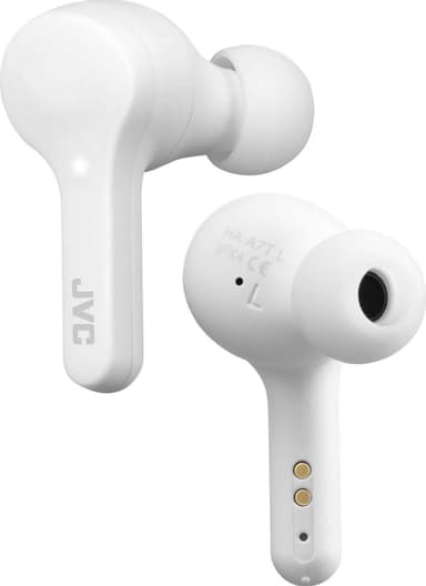 JVC Gumy HA-A7T täysin langattomat in-ear kuulokkeet (kookoksenvalkea)
