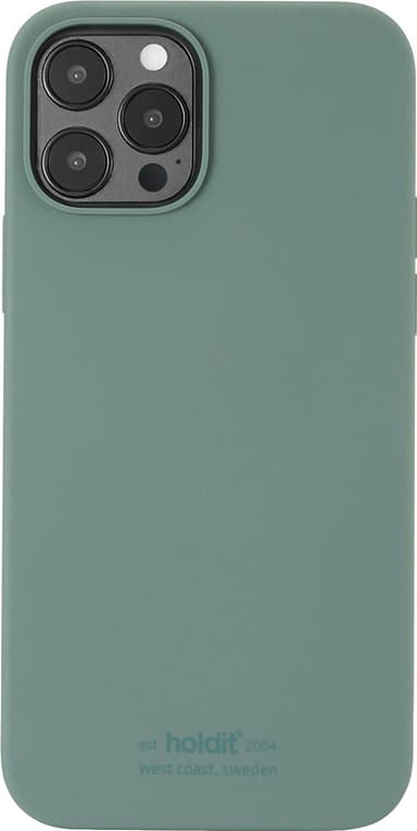 Holdit iPhone 12/12 Pro suojakuori (sammalenvihreä)