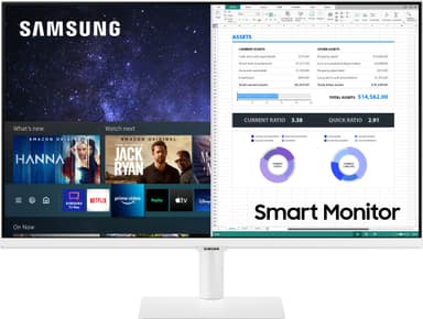 Samsung LS27AM501NUXEN 27" älynäyttö (valkoinen)