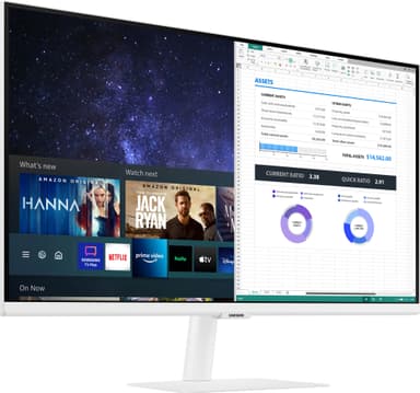 Samsung LS32AM501NUXEN 32" älynäyttö (valkoinen)