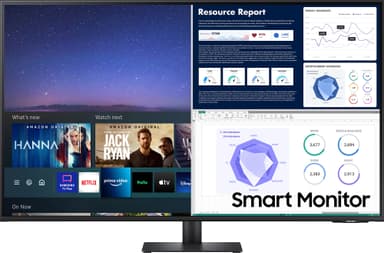 Samsung LS43AM700UUXEN 43" älynäyttö (valkoinen)