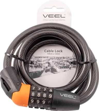 Veel vaijerilukko sähköpyörälle CL2080