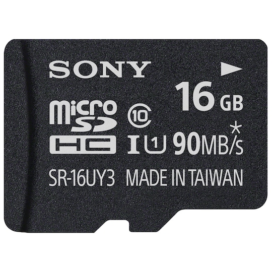 Sony Micro SD muistikortti 16 GB + adapteri