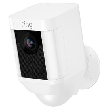 Ring Spotlight Cam johdoton turvakamera (valkoinen)