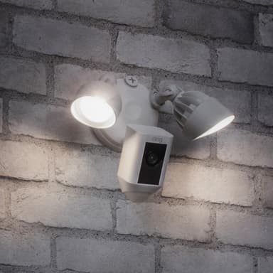Ring Floodlight Cam valvontakamera (valkoinen)