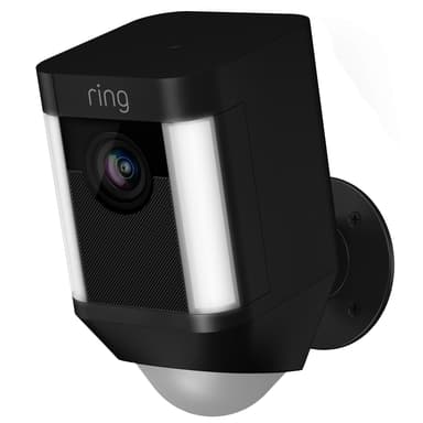 Ring Spotlight Cam johdoton turvakamera (musta)
