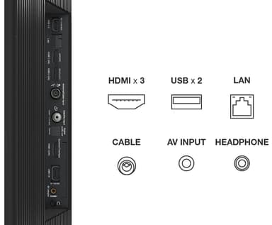 TCL 50'' C72 4K QLED älytelevisio (2021)