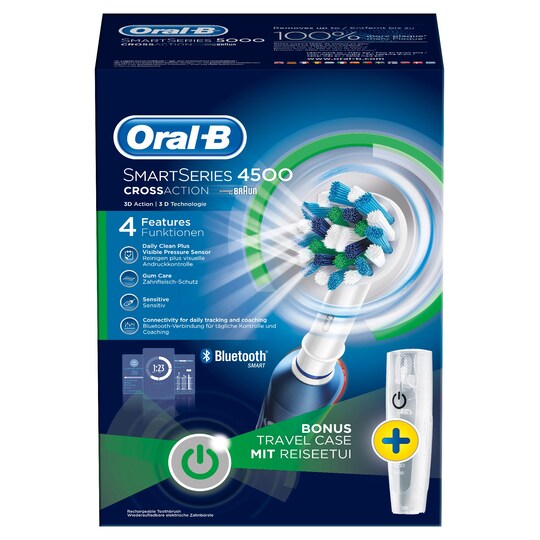 Oral-B SmartSeries 4500 sähköhammasharja (sininen)