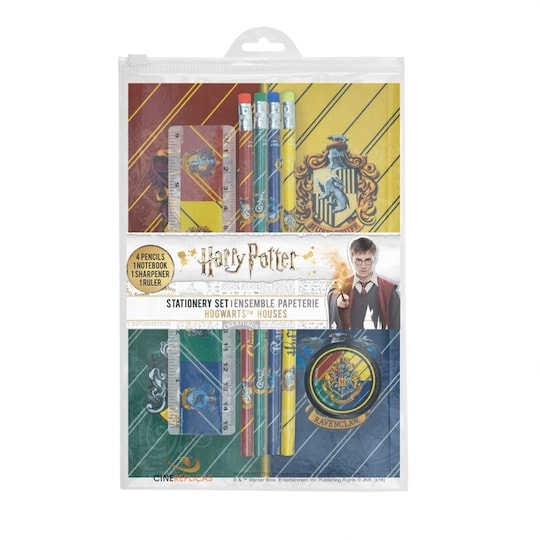 Harry Potter Hogwarts houses -muistiinpanopaketti