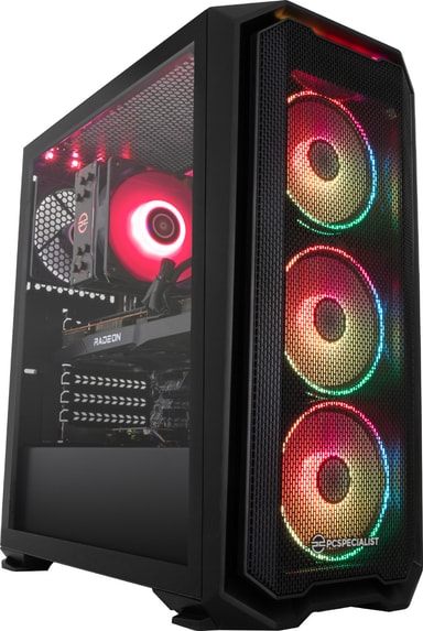 PCSpecialist Tornado A5 XTi R5-5/16/2512/6700XT pelitietokone