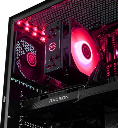 PCSpecialist Tornado A5 XTi R5-5/16/2512/6700XT pelitietokone