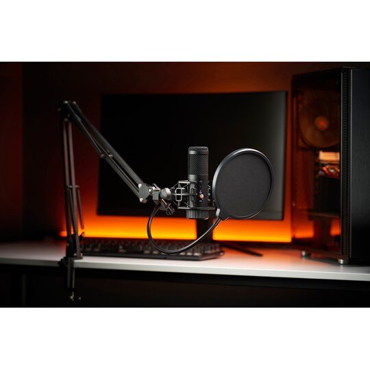 NOS X500 pelimikrofoni + mikrofoniteline
