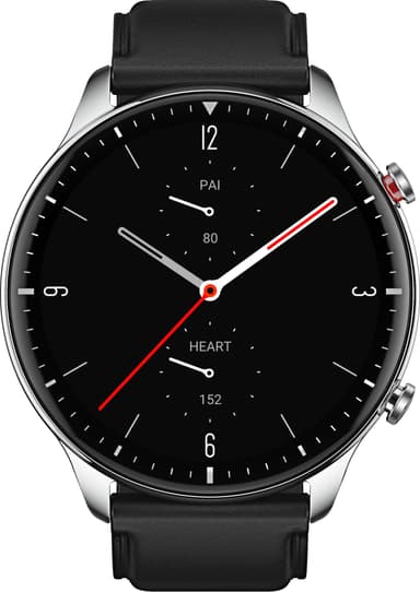 Amazfit GTR 2 Classic Edition älykello (ruost. teräs/obsidiaaninmusta)