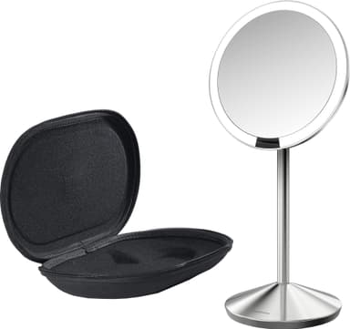 Simplehuman Mini Sensor älykäs meikkipeili (harjattu teräs)