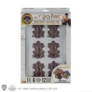 Harry Potter suklaasammakkomuotit