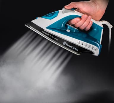 Russell Hobbs Supreme Steam Pro höyrysilitysrauta 23971-56 (sininen)