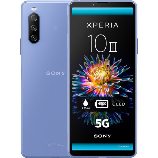 Sony Xperia 10 III - 5G älypuhelin 6/128GB (sininen)