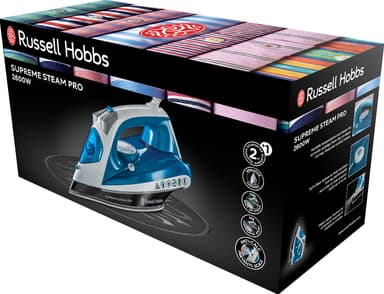 Russell Hobbs Supreme Steam Pro höyrysilitysrauta 23971-56 (sininen)