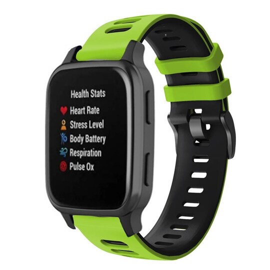 Twin Sport Rannekoru Armband Garmin Venu Sq - Lime/musta