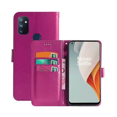 Lompakkokotelo 3-kortti OnePlus Nord N100  - pinkki