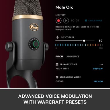 Blue Microphones Yeti X World of Warcraft Edition pelimikrofoni