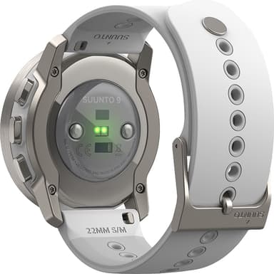 Suunto 9 Peak multisport urheilukello 43 mm (Birch White Titanium)