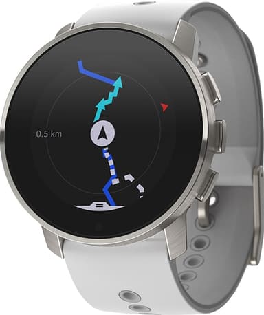 Suunto 9 Peak multisport urheilukello 43 mm (Birch White Titanium)