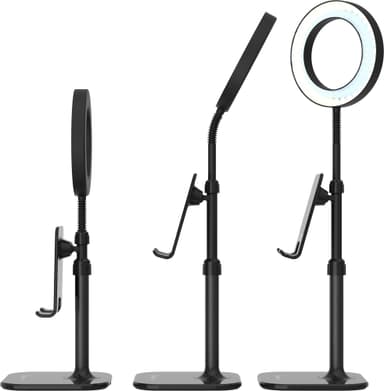 Digip Success teline älypuhelimelle + LED valorengas