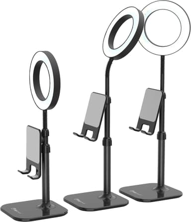 Digip Success teline älypuhelimelle + LED valorengas