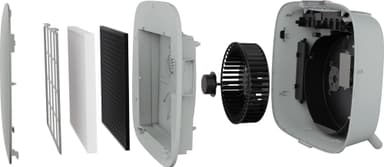 Electrolux Well A7 ilmanpuhdistin WA71304GY (harmaa)
