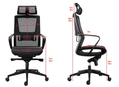 Zen Office 850 ergonominen tuoli