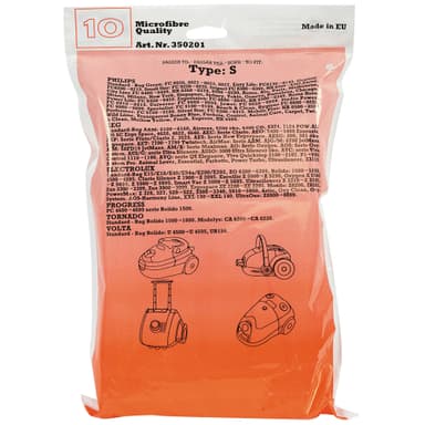 Nordic Quality pölypussit 350201 (Philips/Electrolux yms.)