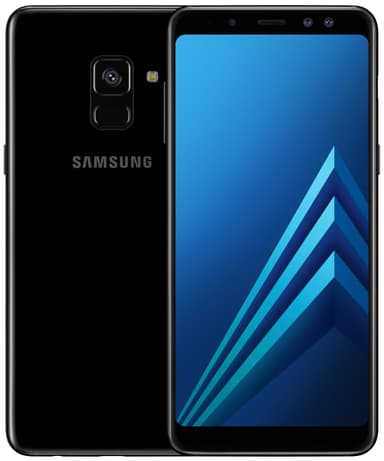 Samsung Galaxy A8 2018 älypuhelin (musta)