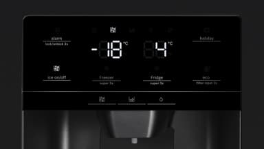 Bosch Serie 6 jääkaappipakastin KAD93VBFP (musta)