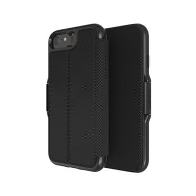 Gear4 iPhone 6/6S/7/8/SE Kotelo Oxford Eco Musta
