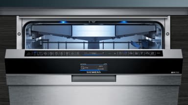 Siemens iQ700 astianpesukone SN47YS01CS (ruostumaton teräs)